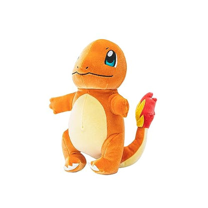 Pokémon Charmander Select Velvet Plush - 8-Inch Charmander Plush with Unique Velvet Fabric and Authentic Details