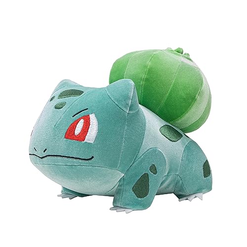 Pokémon Bulbasaur Select Velvet Plush - 8-Inch Bulbasaur Plush with Unique Velvet Fabric and Authentic Details