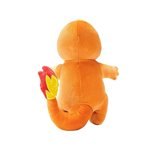 Pokémon Charmander Select Velvet Plush - 8-Inch Charmander Plush with Unique Velvet Fabric and Authentic Details