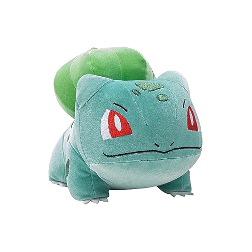 Pokémon Bulbasaur Select Velvet Plush - 8-Inch Bulbasaur Plush with Unique Velvet Fabric and Authentic Details