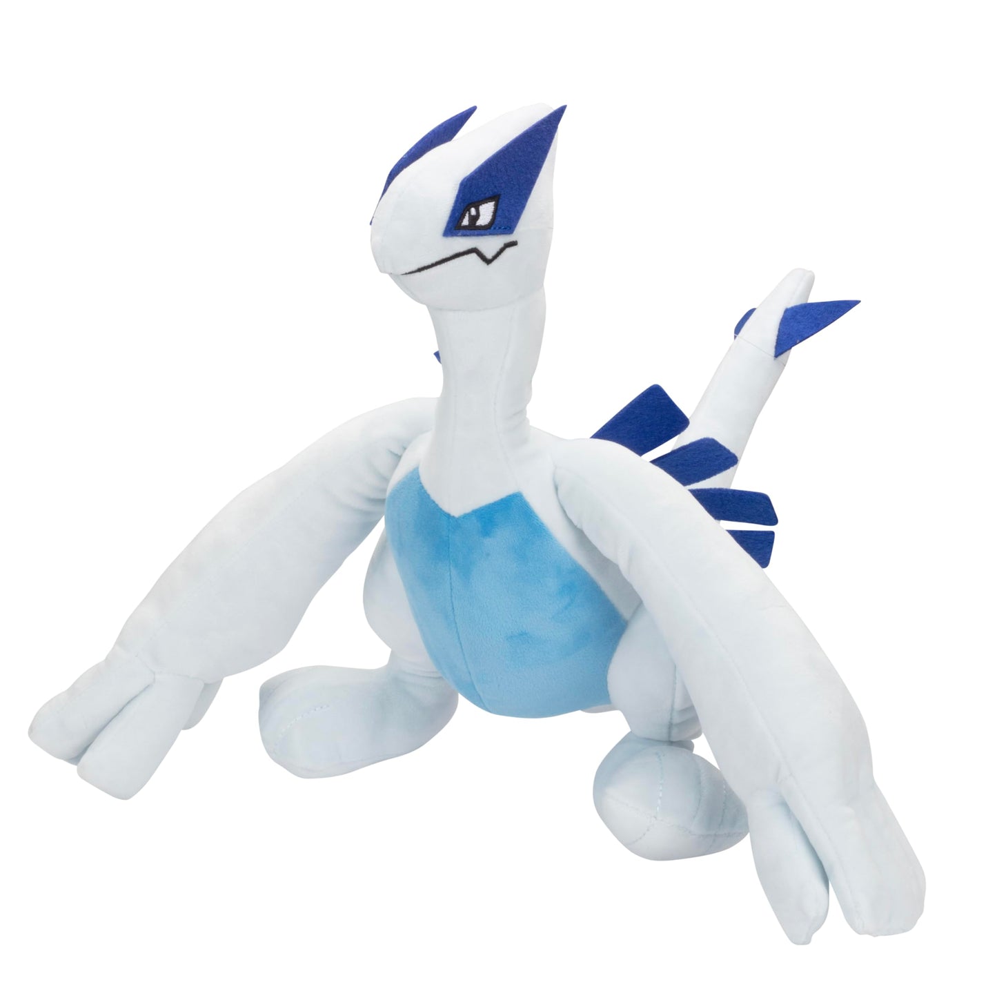 Pokemon 12" Large Lugia Plush - Officially Licensed - Diamond & Pearl Legendary Figure - Authentic Soft Stuffed Animal Toy - Easter Basket Stuffer Gift for Kids, Boys, Girls - 2+