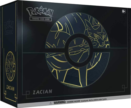 Pokemon POK82743 Pokemon TCG: Sword & Shield Elite Trainer Box Plus Zacian/Zamazenta (one at Random), Mixed Colours