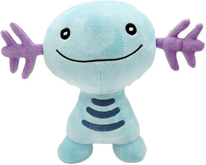 OMG ALL STORE Axolotl Plush Salamander Toy Fun and Soft Plush Stuffed Toy for Game Fans Gift Soft Stuffed Pillow Doll for Kids and Adults (8 Inch) (Blue)