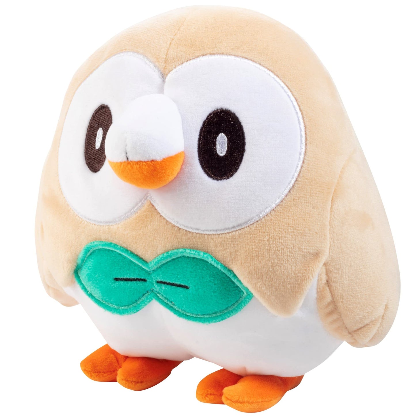 Pokemon Legends: Arceus 8" Rowlet Plush - Officially Licensed - Authentic Soft Stuffed Animal Toy Figure - Easter Basket Stuffer Gift for Kids, Boys, Girls - 2+