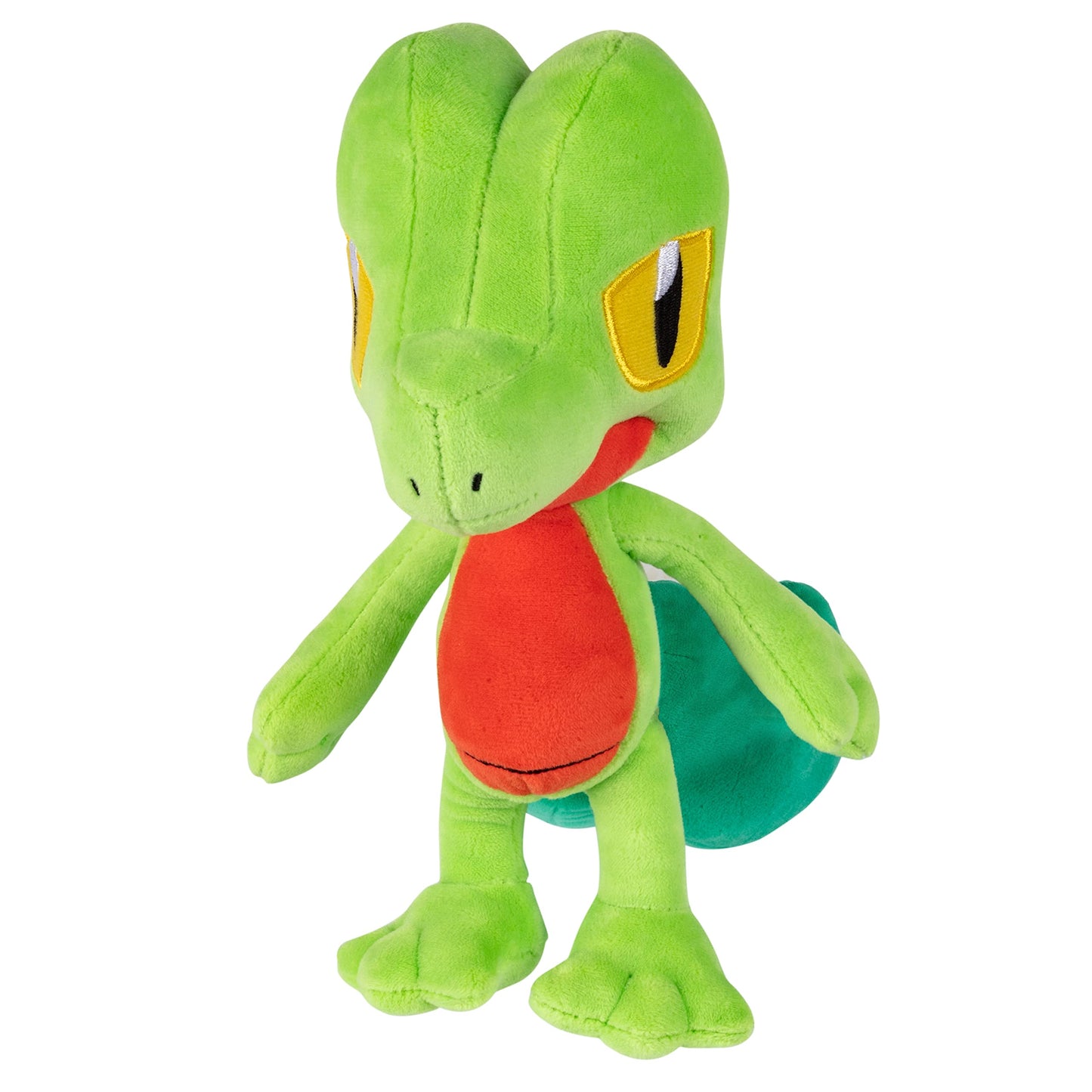 Pokemon 8" Treecko Plush - Officially Licensed - Ruby and Sapphire Starter Figure - Authentic Soft Stuffed Animal Toy - Easter Basket Stuffer Gift for Kids, Boys, Girls - 2+