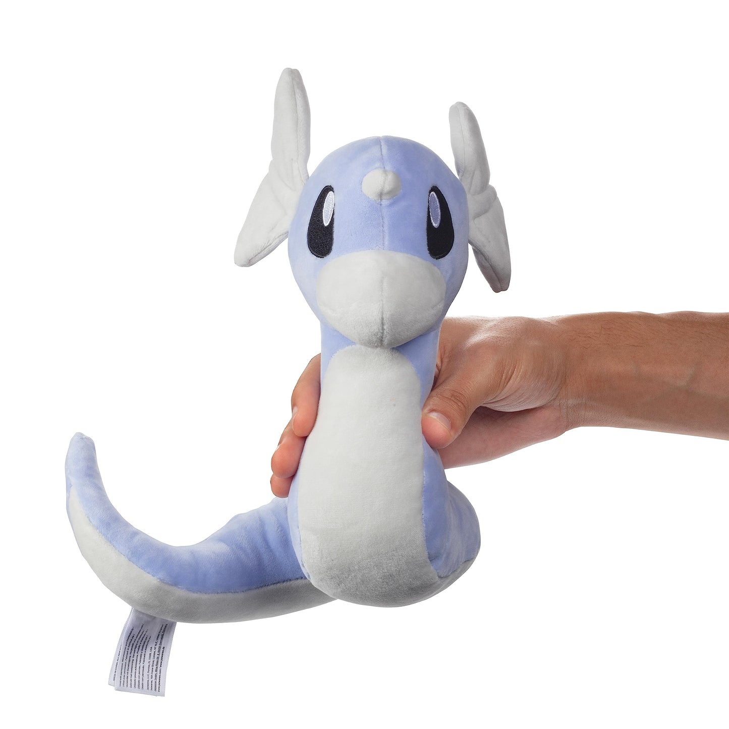 Pokemon 8" Dratini Plush - Officially Licensed - Scarlet & Violet Dragonair Evolution Figure - Authentic Soft Stuffed Animal Toy - Easter Basket Stuffer Gift for Kids, Boys, Girls - 2+