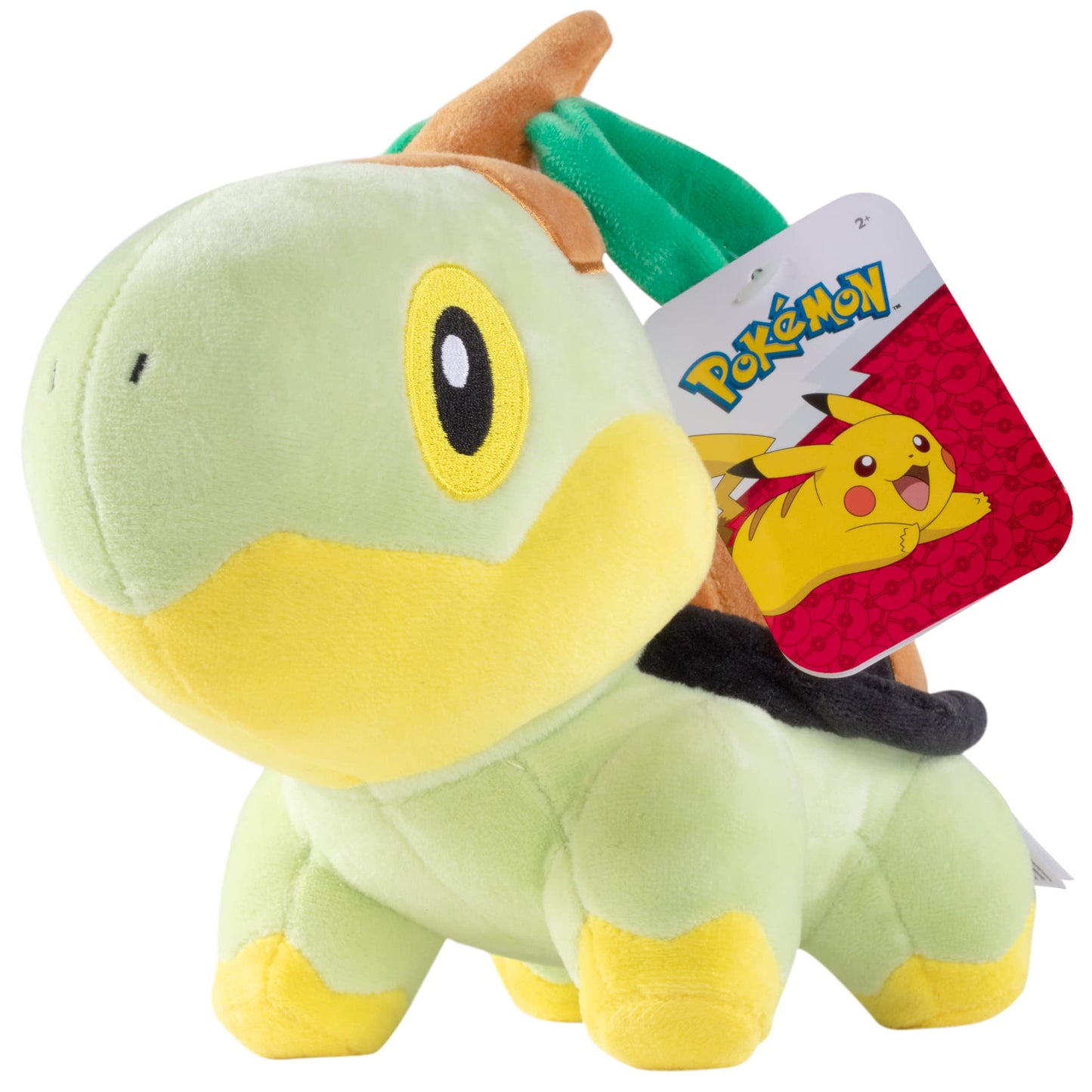 Pokémon 8" Turtwig Plush - Officially Licensed - Diamond and Pearl Starter Figure - Authentic Soft Stuffed Animal Toy - Easter Basket Stuffer Gift for Kids, Boys, Girls - 2+