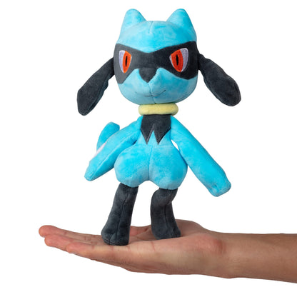 Pokémon 8" Riolu Plush - Officially Licensed - Lucario Evolution Figure - Authentic Soft Stuffed Animal Toy - Easter Basket Stuffer Gift for Kids, Boys, Girls - 2+