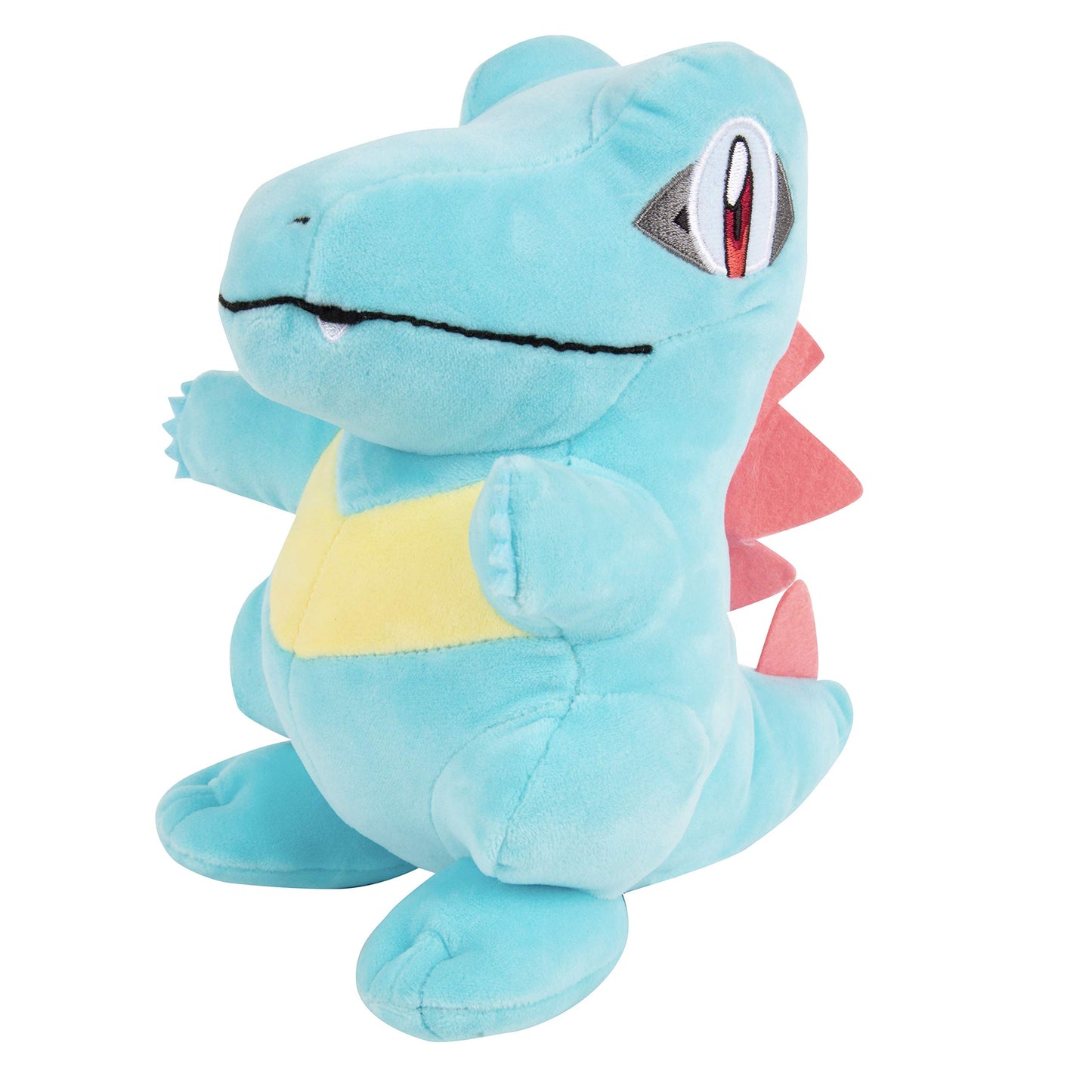 Pokémon 8" Totodile Plush - Officially Licensed - Gold and Silver Starter - Authentic Soft Stuffed Animal Toy Figure - Easter Basket Stuffer Gift for Kids, Boys, Girls - 2+