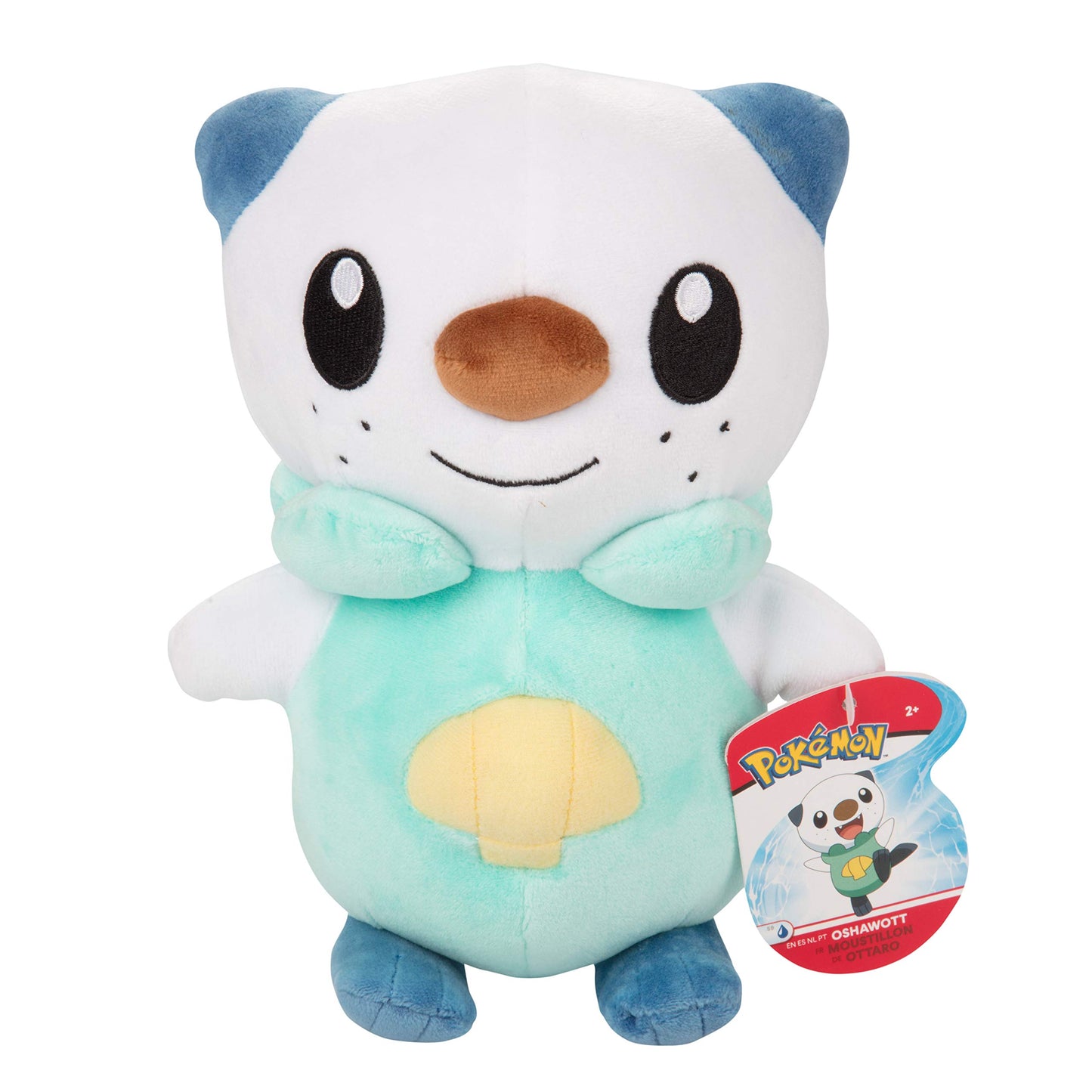 Pokemon Legends: Arceus Starters 8" Plush 3-Pack - Rowlet, Cyndaquil & Oshawott - Officially Licensed - Authentic Soft Stuffed Animal Toy Figures - Gift for Kids, Boys, Girls - 2+