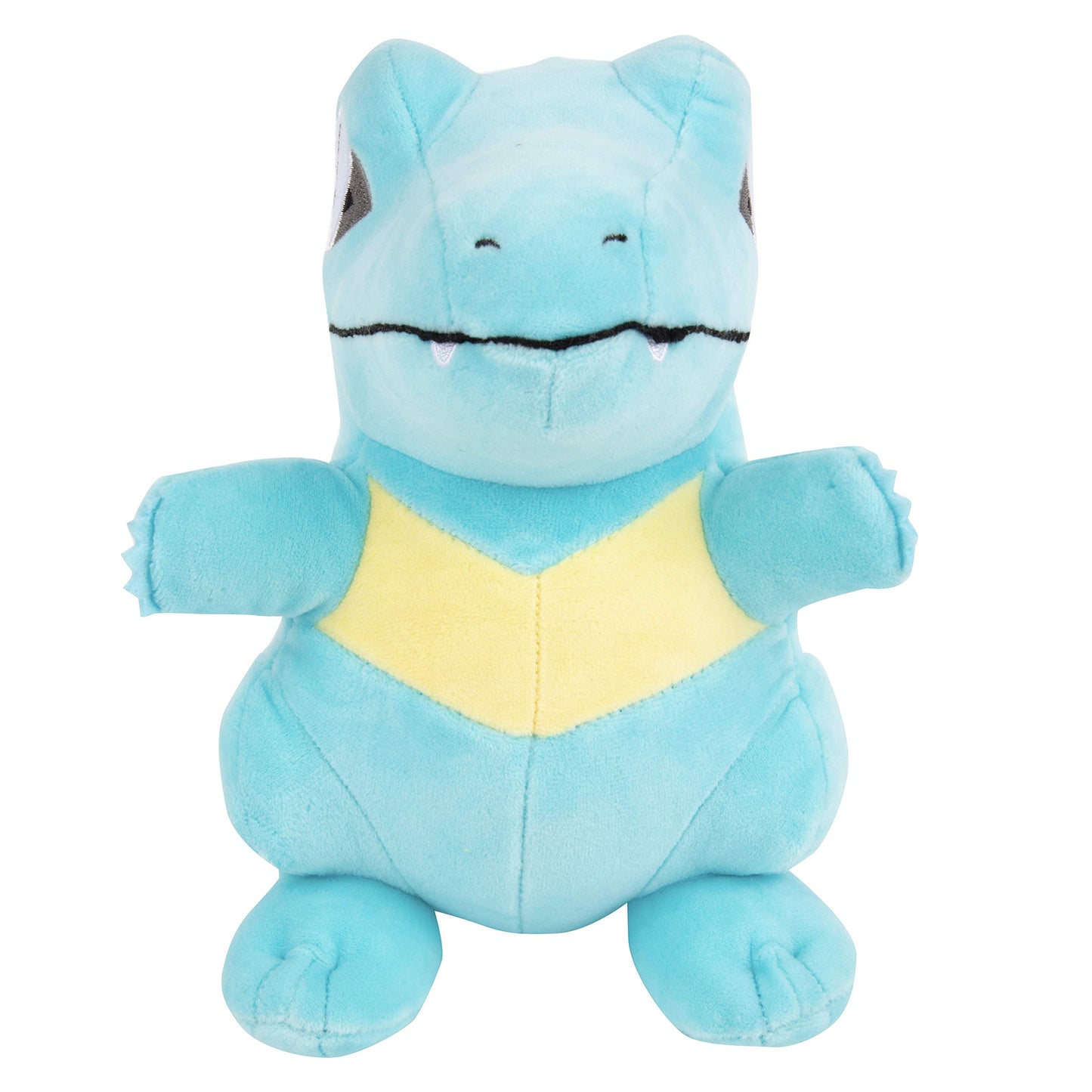 Pokémon 8" Totodile Plush - Officially Licensed - Gold and Silver Starter - Authentic Soft Stuffed Animal Toy Figure - Easter Basket Stuffer Gift for Kids, Boys, Girls - 2+