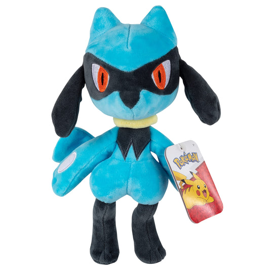 Pokémon 8" Riolu Plush - Officially Licensed - Lucario Evolution Figure - Authentic Soft Stuffed Animal Toy - Easter Basket Stuffer Gift for Kids, Boys, Girls - 2+